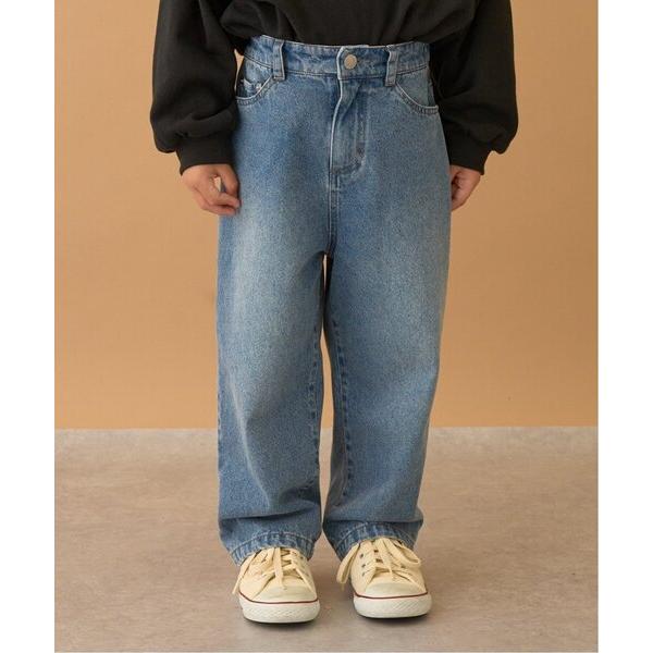 『タイムセール実施中』ZOZO問い合わせ番号:99414738ショップ:petit main，プティマインブランド:b・ROOM，ビールーム商品名:【LOVE DENIM】ルーズストレートパンツカテゴリ:パンツ>その他パンツブランド品...
