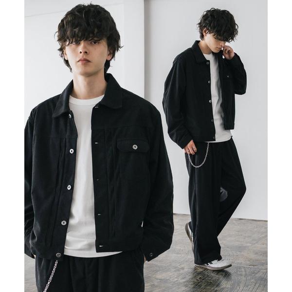 『タイムセール実施中』ZOZO問い合わせ番号:99416587ショップ:Rocky Monroe，ロッキーモンローブランド:Rocky Monroe，ロッキーモンロー商品名:コーデュロイセットアップ 1stショートジャケット/短丈ブルゾン＆...