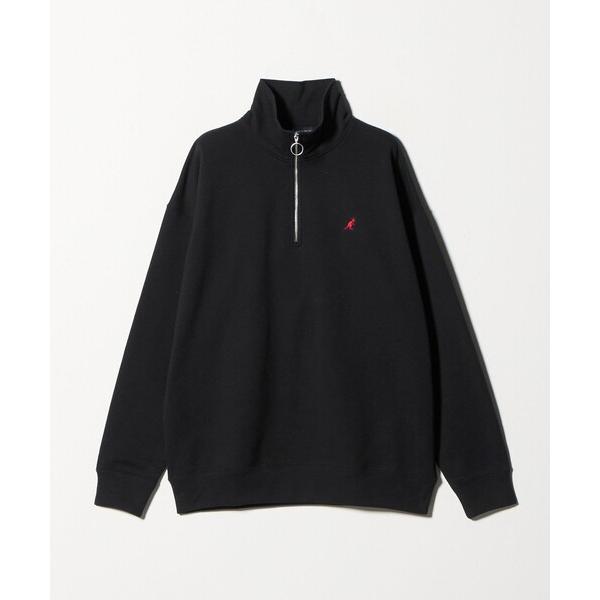 トレーナー スウェット 「別注」 「KANGOL」 裏毛 ハーフジッププルオーバー 「A DAY IN THE LIFE」 メンズ