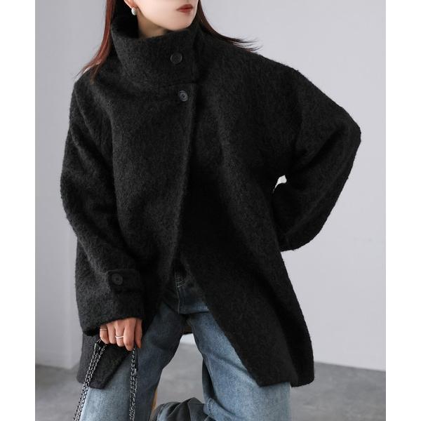 『セール実施中』ZOZO問い合わせ番号:99418870ショップ:Bonjour Sagan，ボンジュールサガンブランド:Riberry，リベリー，Bonjour Sagan，ボンジュールサガン商品名:ミドル丈スタンドカラーコートカテゴリ:...