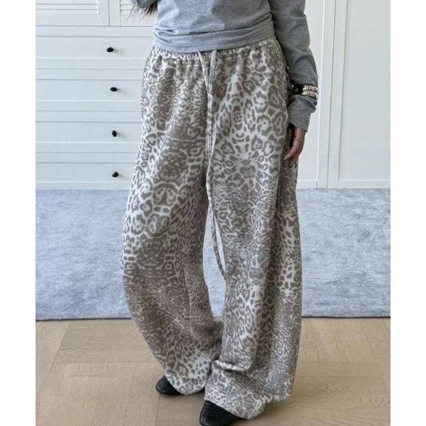 『タイムセール実施中』ZOZO問い合わせ番号:99419063ショップ:DIAVEL，ディアベルブランド:DIAVEL，ディアベル，LADY LIKE，レディライク，SHEENA，シーナ商品名:ゆるダボ可愛い/レオパード柄ワイドパンツカテゴ...