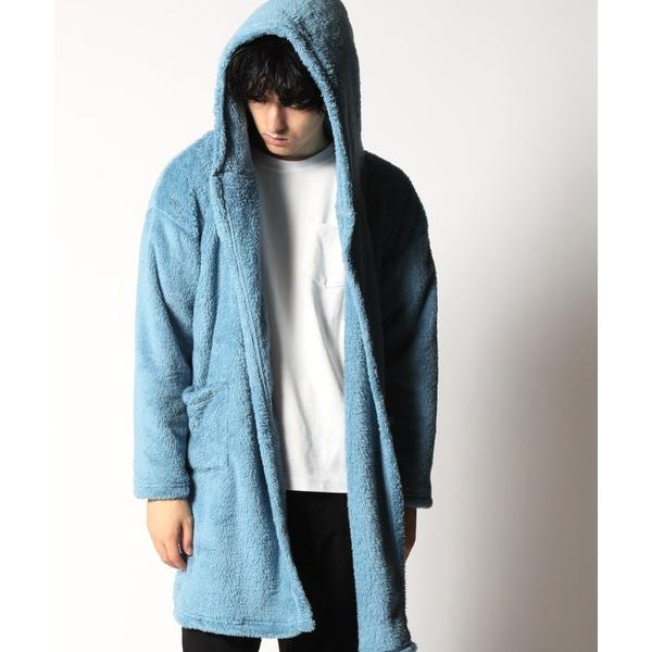 『タイムセール実施中』ZOZO問い合わせ番号:99419151ショップ:ARCADE，アーケードブランド:ARCADE，アーケード商品名:外もOK 着る毛布 両面シャギー フード ロングカーディガンカテゴリ:ルームウェア>ガウン/バス...
