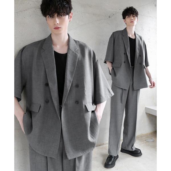 『セール実施中』参考価格：9，900円発売時期：2025年04月コンディション：A（使用感なし）数回使用した程度で使用感が感じられないアイテムすそ周り：ほつれ参考商品名：【セットアップ 2点セット】TEC CANVASダブルテーラードシャツ...