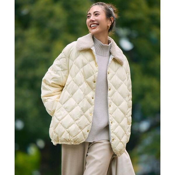 『セール実施中』ZOZO問い合わせ番号:99450821ショップ:UNFILO，アンフィーロブランド:UNFILO，アンフィーロ商品名:【自宅で洗濯OK / ファー襟取り外し可能】TAIONコラボ ボア襟 リバーシブルダウンカテゴリ:ジャケ...