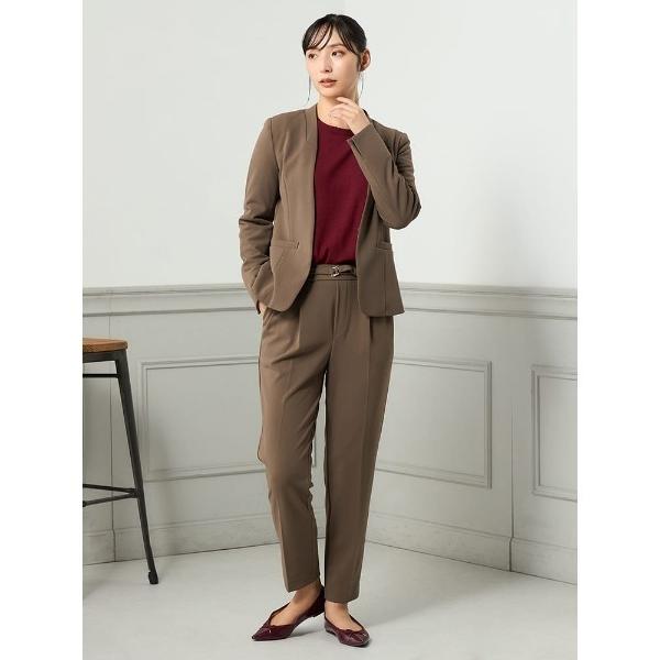 『タイムセール実施中』ZOZO問い合わせ番号:99451345ショップ:HARUYAMA，ハルヤマブランド:HARUYAMA，ハルヤマ商品名:【ジャケット/パンツ/2点セット】ウォッシャブル ハイストレッチ スーツセット ノーカラージャケッ...