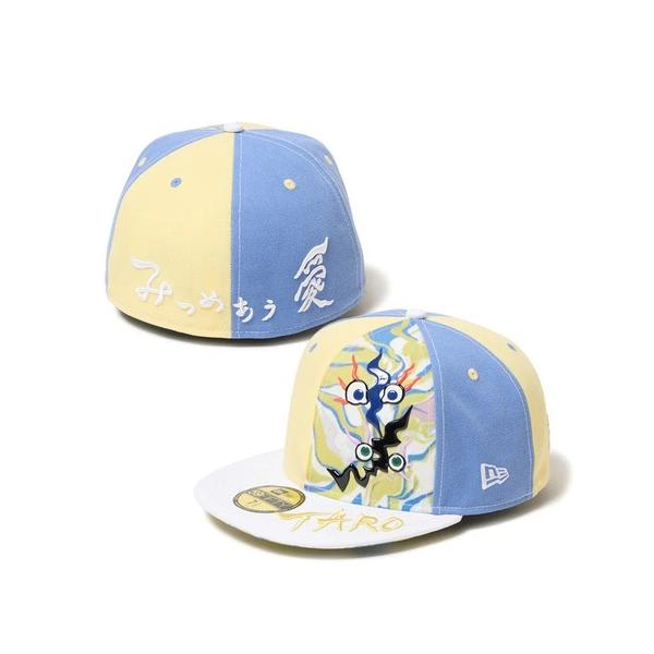 ニューエラ キャップ 帽子 メンズ 「NEW ERA」59FIFTY TARO OKAMOTO 岡本太郎 みつめあう愛 マルチカラー 「SSL」 メンズ