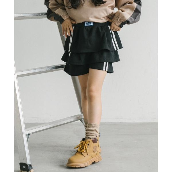 ZOZO問い合わせ番号:99453329ショップ:moredays store，モアデイズ・ストアブランド:URBAN CHERRY，アーバンチェリー商品名:【U.TRACK/ユードットトラック】ラインツーティアフリルショートパンツカテゴリ...