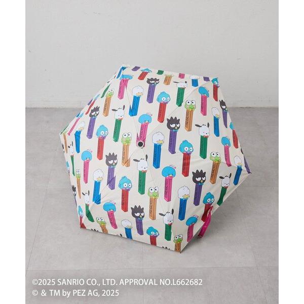 ZOZO問い合わせ番号:99454021ショップ:ear PAPILLONNER，イア パピヨネブランド:ear PAPILLONNER，イアパピヨネ商品名:【はぴだんぶい×PEZ(ペッツ)×ear】晴雨兼用折りたたみ傘/日傘カテゴリ:ファ...
