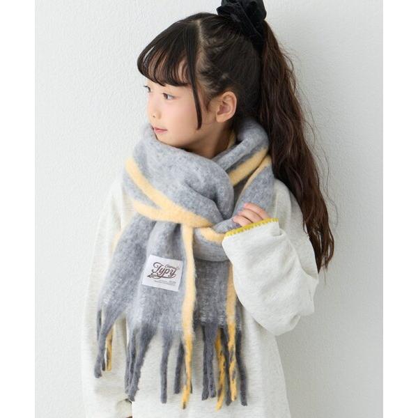 ZOZO問い合わせ番号:99487545ショップ:CIAOPANIC TYPY，チャオパニックティピーブランド:CIAOPANIC TYPY，チャオパニックティピー商品名:【KIDS】静電気防止洗える太フリンジマフラー(OSORO)カテゴリ...