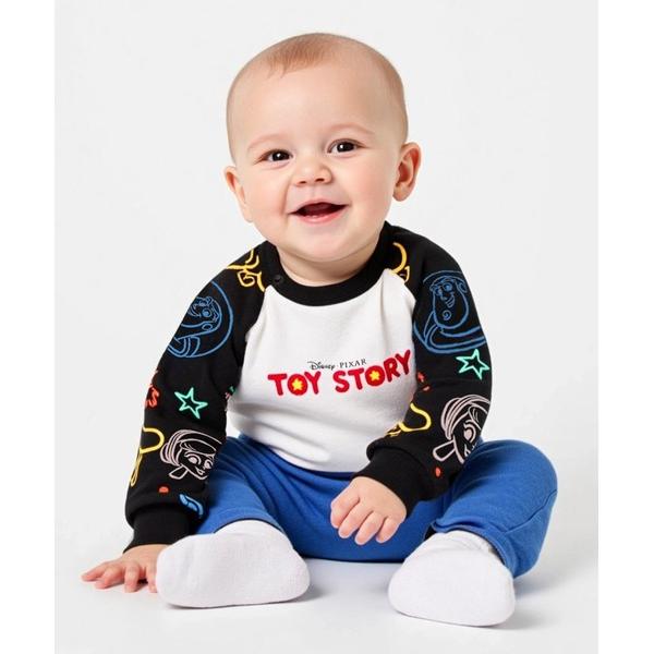 『タイムセール実施中』※このアイテムは返品・交換対象外商品です。ZOZO問い合わせ番号:99487574ショップ:BABYDOLL，ベビードールブランド:Disney，ディズニー商品名:ディズニー トイ・ストーリー 総柄切替ロンパース 10...