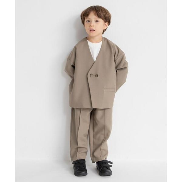 『タイムセール実施中』ZOZO問い合わせ番号:99520021ショップ:branshes，ブランシェスブランド:branshes，ブランシェス商品名:【WEB限定/DRC/フォーマル】ノーカラージャケット＋テーパードパンツ２点セットカテゴリ...