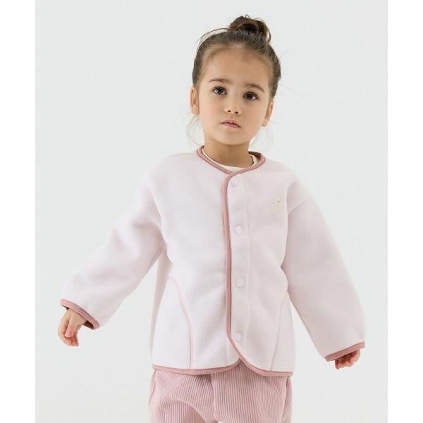 『セール実施中』ZOZO問い合わせ番号:99520054ショップ:moimoln，モイモルンブランド:moimoln，モイモルン商品名:【SOFT＆】カラー配色ノーカラーフリースジャケットカテゴリ:ジャケット/アウター>ブルゾンブラン...