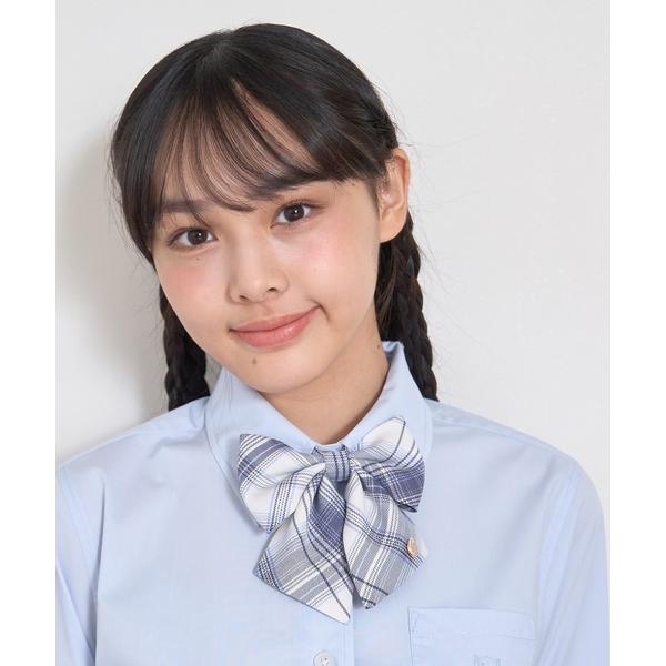 「卒服・セレモニー」チェック柄リボンタイ