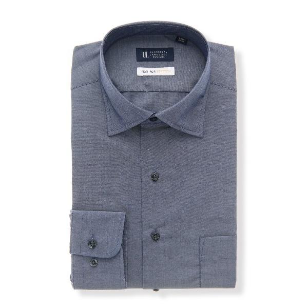 『タイムセール実施中』ZOZO問い合わせ番号:99521248ショップ:SUIT SQUARE，スーツスクエアブランド:SUIT SQUARE，スーツスクエア商品名:長袖ワイシャツ ノンアイロンストレッチ 3BLOCK ワイドカラー ドレス...