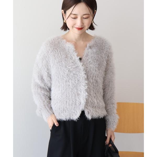 『タイムセール実施中』ZOZO問い合わせ番号:99551905ショップ:AMERICAN HOLIC，アメリカンホリックブランド:AMERICAN HOLIC，アメリカンホリック商品名:シャギーニットクルーネックカーディガンカテゴリ:トップ...