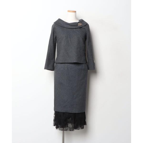 『セール実施中』参考価格：21，780円発売時期：2017年10月コンディション：B（目立つ使用感なし）使用感が少ない、または気にならないアイテム首周り：毛玉参考商品名：ビジュー付ロールカラーセットアップスーツ参考品番：SU495ZOZO問...