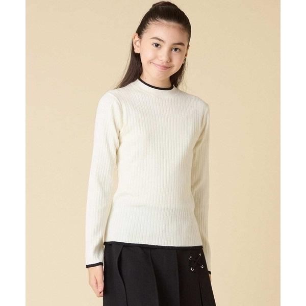 ZOZO問い合わせ番号:99615971ショップ:a.v.v，アー・ヴェ・ヴェブランド:a.v.v，アーヴェヴェ商品名:[130-160]配色プチハイリブニットカテゴリ:トップス>ニット/セーターブランド品番:KJFAD-41029素...