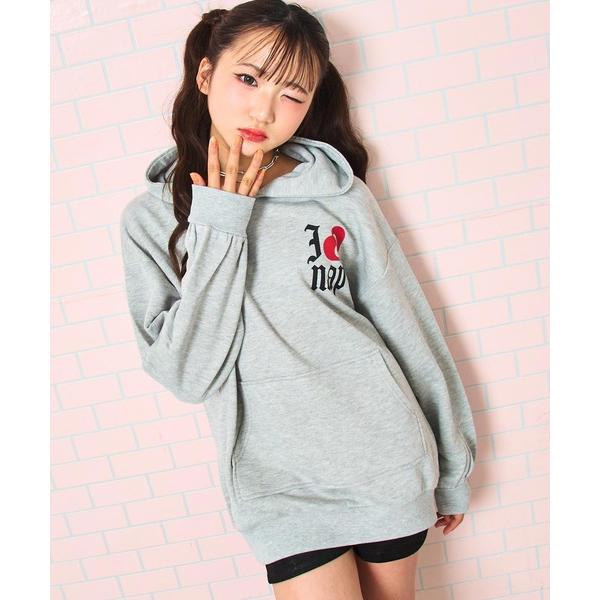 『タイムセール実施中』ZOZO問い合わせ番号:99619794ショップ:ANAP，アナップブランド:ANAP GiRL，アナップガール商品名:ANAPR＋S ILOVEanapプリントスウェット パーカー 【 親子お揃い 】【 キッズお揃い...