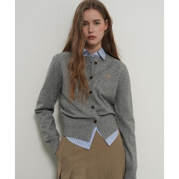 『タイムセール実施中』ZOZO問い合わせ番号:99626050ショップ:GENERAL IDEA，ジェネラルアイディアブランド:GENERAL IDEA，ジェネラルアイデア商品名:【GENERAL IDEA】ロゴ入りラウンドネック長袖カーデ...