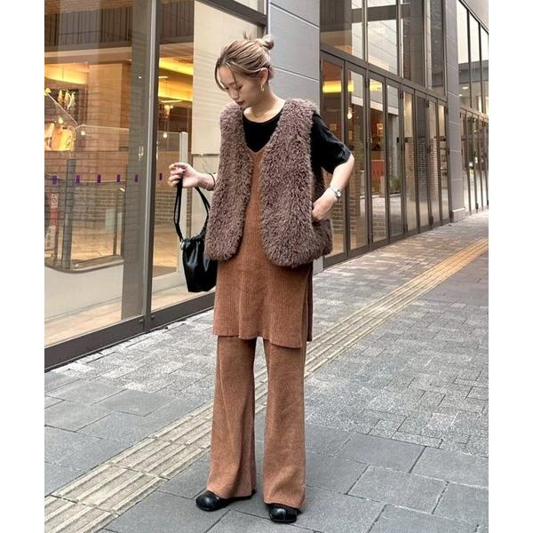 ZOZO問い合わせ番号:99629368ショップ:CIAOPANIC TYPY，チャオパニックティピーブランド:CIAOPANIC TYPY，チャオパニックティピー商品名:【PON企画】スタイルアップモールニットフレアパンツカテゴリ:パンツ...