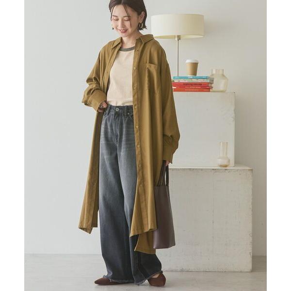 『タイムセール実施中』ZOZO問い合わせ番号:99661129ショップ:AMERICAN HOLIC，アメリカンホリックブランド:AMERICAN HOLIC，アメリカンホリック商品名:T/Rカルゼロングシャツワンピースカテゴリ:ワンピース...