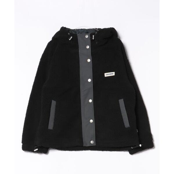 ZOZO問い合わせ番号:99661737ショップ:LB/S，エルビーエスブランド:CONVERSE，コンバース，LB/S ，エルビーエス商品名:【CONVERSE/コンバース】ボア 切り替え フードジャケットカテゴリ:ジャケット/アウター&...