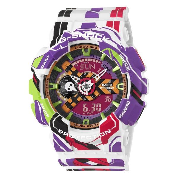 腕時計 G-SHOCK/ジーショック 腕時計 ”エヴァンゲリオンコラボレーションモデル” GA-110EVA30-7AJR メンズ レディース