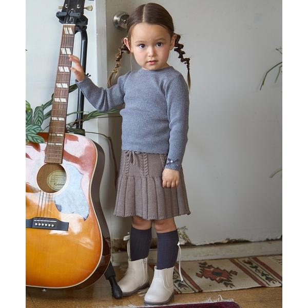 『タイムセール実施中』ZOZO問い合わせ番号:99662056ショップ:petit main，プティマインブランド:petit main，プティマイン商品名:ニットプリーツスカートカテゴリ:スカート&gt;スカートブランド品番:965410...