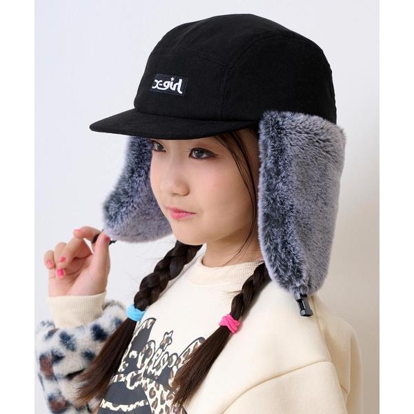 『セール実施中』ZOZO問い合わせ番号:99662090ショップ:X-girl Stages，エックスガール ステージスブランド:X-girl Stages，エックスガールステージス商品名:スウェード風フライトキャップカテゴリ:帽子>...