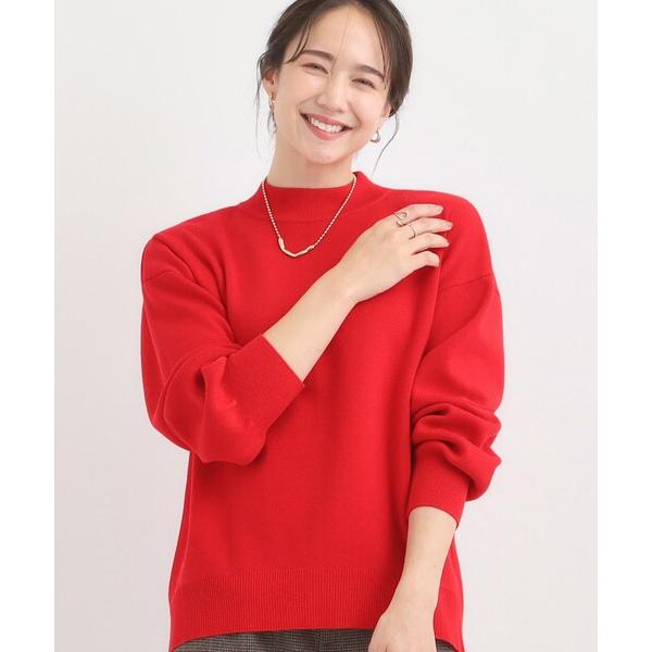 『タイムセール実施中』ZOZO問い合わせ番号:99662481ショップ:SHOO・LA・RUE，シューラルーブランド:SHOO・LA・RUE，シューラルー商品名:【洗える/毛玉レス】表面がきれいなハイネックバックスリットニットカテゴリ:トッ...