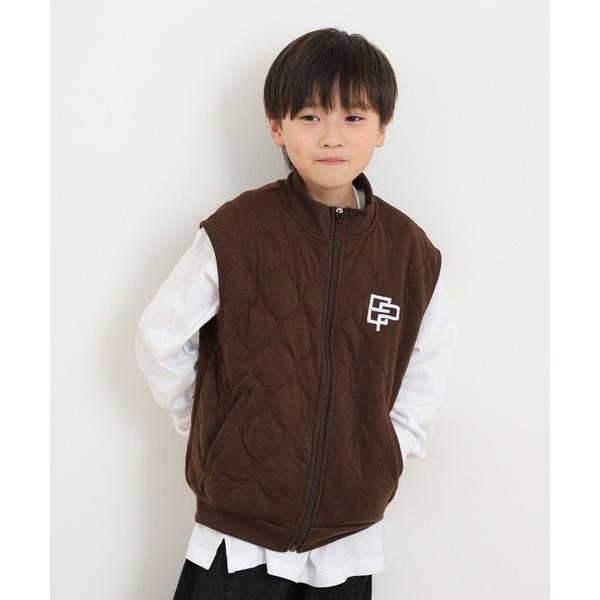 『タイムセール実施中』ZOZO問い合わせ番号:99664858ショップ:FUNALIVE，ファンアライブブランド:FUNALIVE，ファンアライブ商品名:キッズ キルティング ロゴ ベストカテゴリ:トップス>ベストブランド品番:SAI...