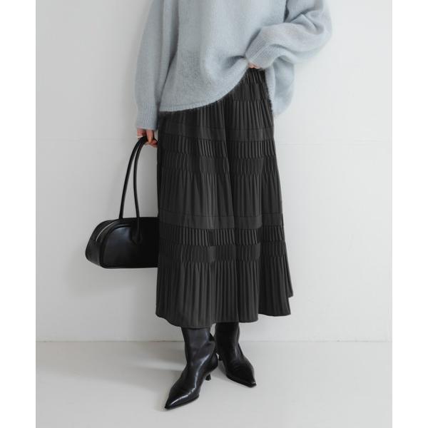 ZOZO問い合わせ番号:99665102ショップ:URBAN RESEARCH，アーバンリサーチブランド:URBAN RESEARCH，アーバンリサーチ商品名:プリーツティアードスカートカテゴリ:スカート>スカートブランド品番:URA...