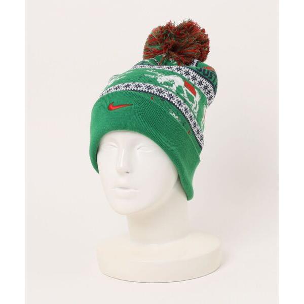 ニット帽 ニットキャップ 「NIKEアパレル」U NK PEAK BEANIE SC HOL25 L メンズ レディース