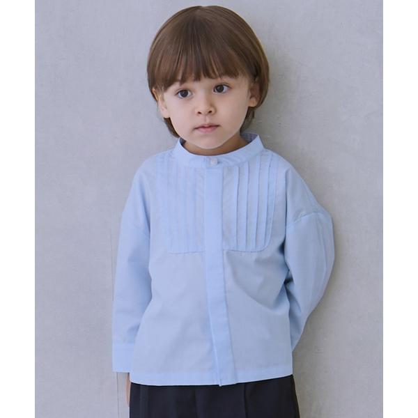 『セール実施中』ZOZO問い合わせ番号:99730862ショップ:petit main，プティマインブランド:petit main，プティマイン商品名:【セミフォーマル】ノーカラーシャツカテゴリ:トップス>ビジネスシャツブランド品番:...