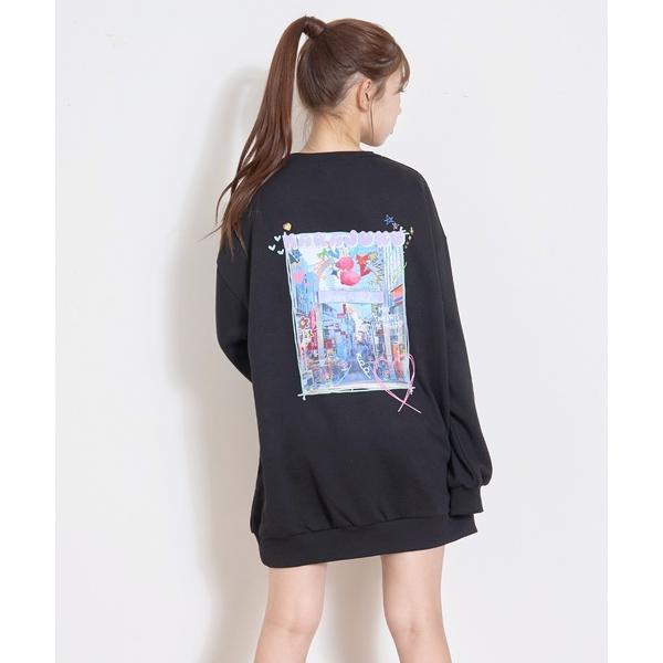 『セール実施中』ZOZO問い合わせ番号:99730877ショップ:NARUMIYA ONLINE，ナルミヤ オンラインブランド:LOVETOXIC，ラブトキシック商品名:フォトバックプリントプルワンピースカテゴリ:ワンピース/ドレス>...