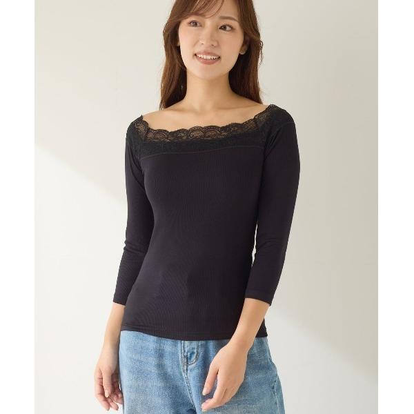 ※このアイテムは返品・交換対象外商品です。ZOZO問い合わせ番号:99733688ショップ:tutuanna，チュチュアンナブランド:tutuanna，チュチュアンナ商品名:[まるで毛布！のような暖かさ・薄手]リブレーススクエアネック8分袖...