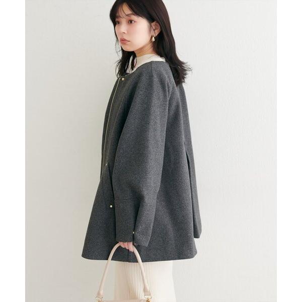 『セール実施中』ZOZO問い合わせ番号:99734430ショップ:natural couture，ナチュラルクチュールブランド:natural couture，ナチュラルクチュール商品名:〈osono〉２WAYノーカラーコートカテゴリ:ジャ...