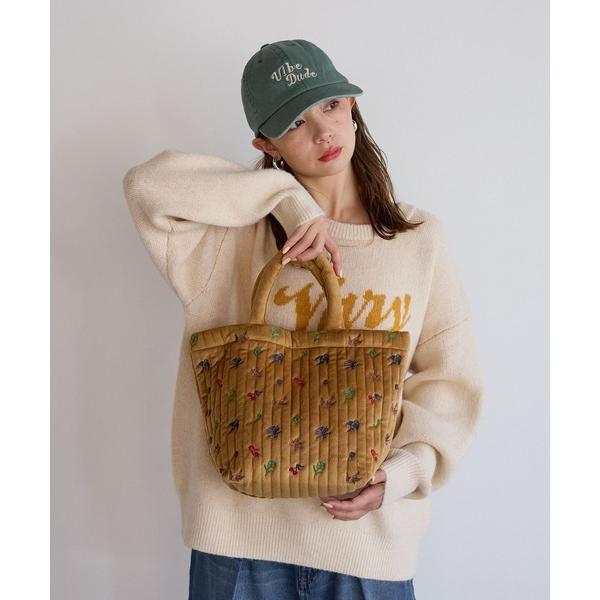 『セール実施中』ZOZO問い合わせ番号:99734772ショップ:BAYFLOW，ベイフローブランド:BAYFLOW，ベイフロー商品名:刺繍ベルベットトートカテゴリ:バッグ>トートバッグブランド品番:579880素材:表地：ポリエステ...