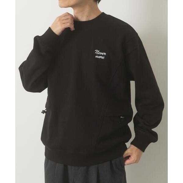 トレーナー スウェット サイドストレージ裏毛スウェットtops メンズ