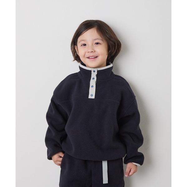 『タイムセール実施中』ZOZO問い合わせ番号:99827986ショップ:riziere，リジェールブランド:riziere，リジェール商品名:スナップボタンバイカラーフリースプルオーバーカテゴリ:トップス>パーカーブランド品番:RZ2...