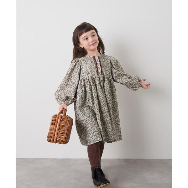 ZOZO問い合わせ番号:99827988ショップ:riziere，リジェールブランド:riziere，リジェール商品名:【リンクコーデ】選べる2柄フラワープリントコーデュロイレースヘンリーワンピースカテゴリ:ワンピース/ドレス>ワンピ...