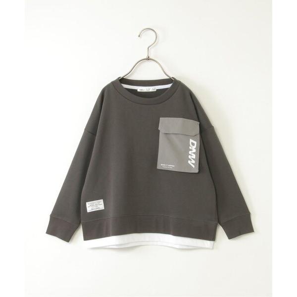 『タイムセール実施中』ZOZO問い合わせ番号:99860114ショップ:ikka LOUNGE，イッカラウンジブランド:ikka，イッカ商品名:ビッグポケロゴレイヤープルオーバー（120~160cm）カテゴリ:トップス>Tシャツ/カッ...