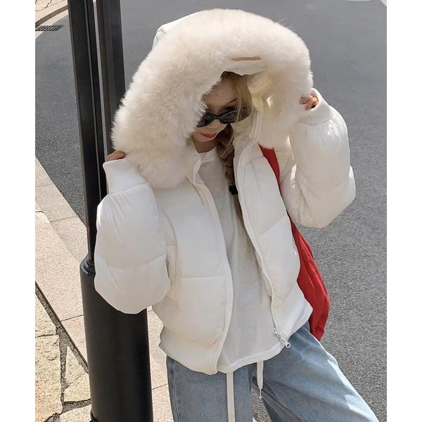 『タイムセール実施中』ZOZO問い合わせ番号:99860495ショップ:Auntie Rosa，アンティローザブランド:SEN TOKYO，セントーキョー商品名:ファー付きダウンジャケットカテゴリ:ジャケット/アウター>ダウンジャケッ...