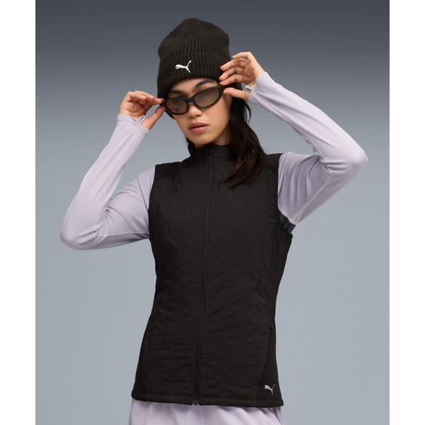 ダウンコート ダウンジャケット PUMA プーマ ウィメンズ ランニング クラウドスパン ウォームベスト レディース