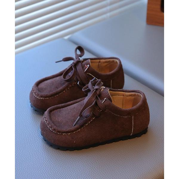 ローファー 「aimoha-KIDS-」キッズ スエードモカシンシューズ キッズ 子供