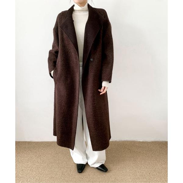 ステンカラーコート コート DECADE CLASSIC ウールカシミヤステンカラーコート レディース