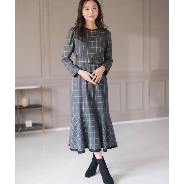 『セール実施中』ZOZO問い合わせ番号:99861561ショップ:MISCH MASCH，ミッシュ マッシュブランド:MISCH MASCH，ミッシュマッシュ商品名:2025秋冬新作 ウィンドペンチェックワンピースカテゴリ:ワンピース/ドレ...