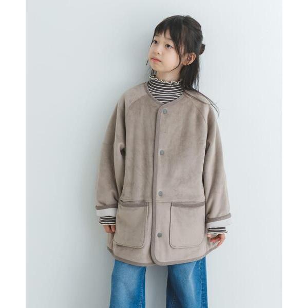 ZOZO問い合わせ番号:99862219ショップ:URBAN RESEARCH DOORS，アーバン リサーチ ドアーズブランド:URBAN RESEARCH DOORS，アーバンリサーチドアーズ商品名:リバーシブルフリースコート(KIDS...