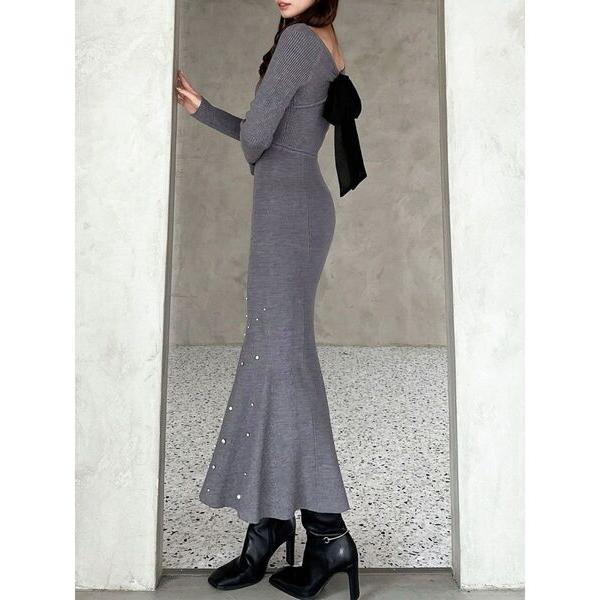 『タイムセール実施中』ZOZO問い合わせ番号:99897544ショップ:RESEXXY，リゼクシーブランド:RESEXXY，リゼクシー商品名:ヘムルミナスマーメイドニットワンピースカテゴリ:ワンピース/ドレス>ワンピースブランド品番:...