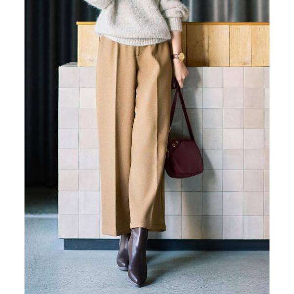 ZOZO問い合わせ番号:99897644ショップ:SHOO・LA・RUE，シューラルーブランド:DRESKIP，ドレスキップ商品名:【着丈選べる】ウールフィールあったか裏起毛ワイドパンツカテゴリ:パンツ>その他パンツブランド品番:74...